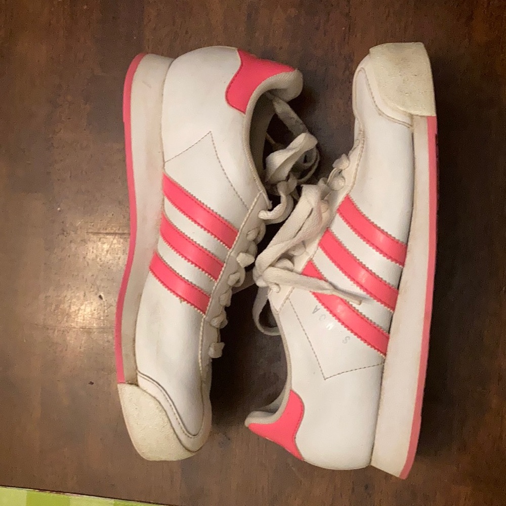 Pink adidas